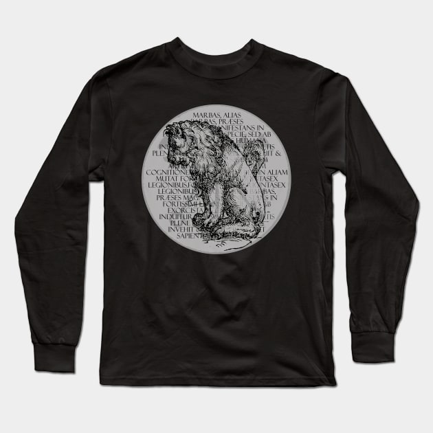 Hierarchia Inferni - Marbas Long Sleeve T-Shirt by Anthraey